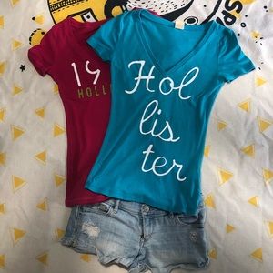 Hollister V Neck T-shirt Size XS
